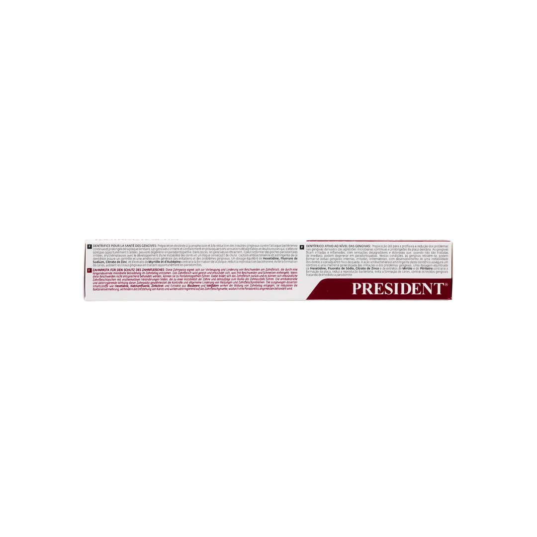 32549-President Safe Gums Active Toothpaste 75ml +3