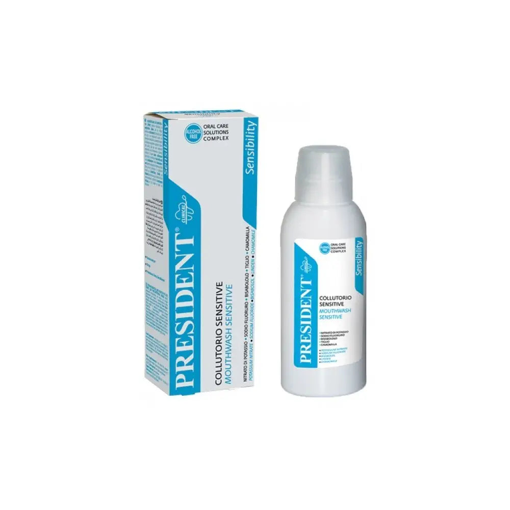 President Sensitive Sensibility Mouthwash 250Ml