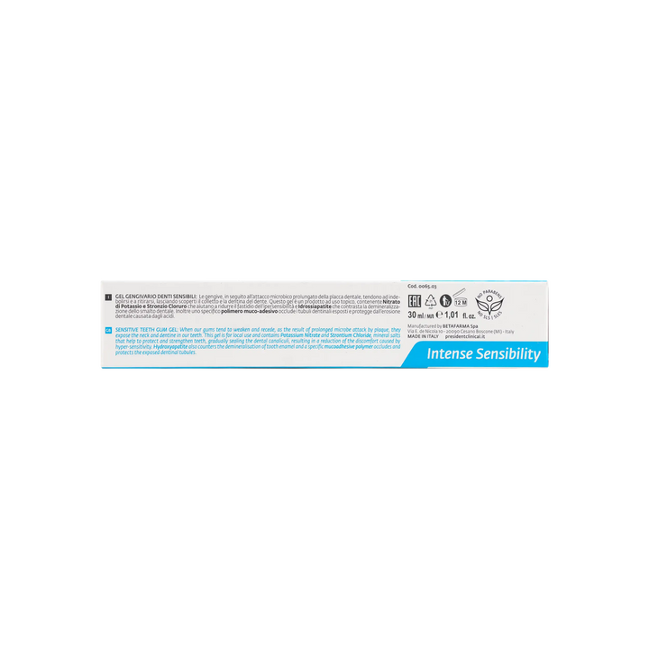 32556-President Intense Sensibility Sensitive Plus Gel 30ml +3