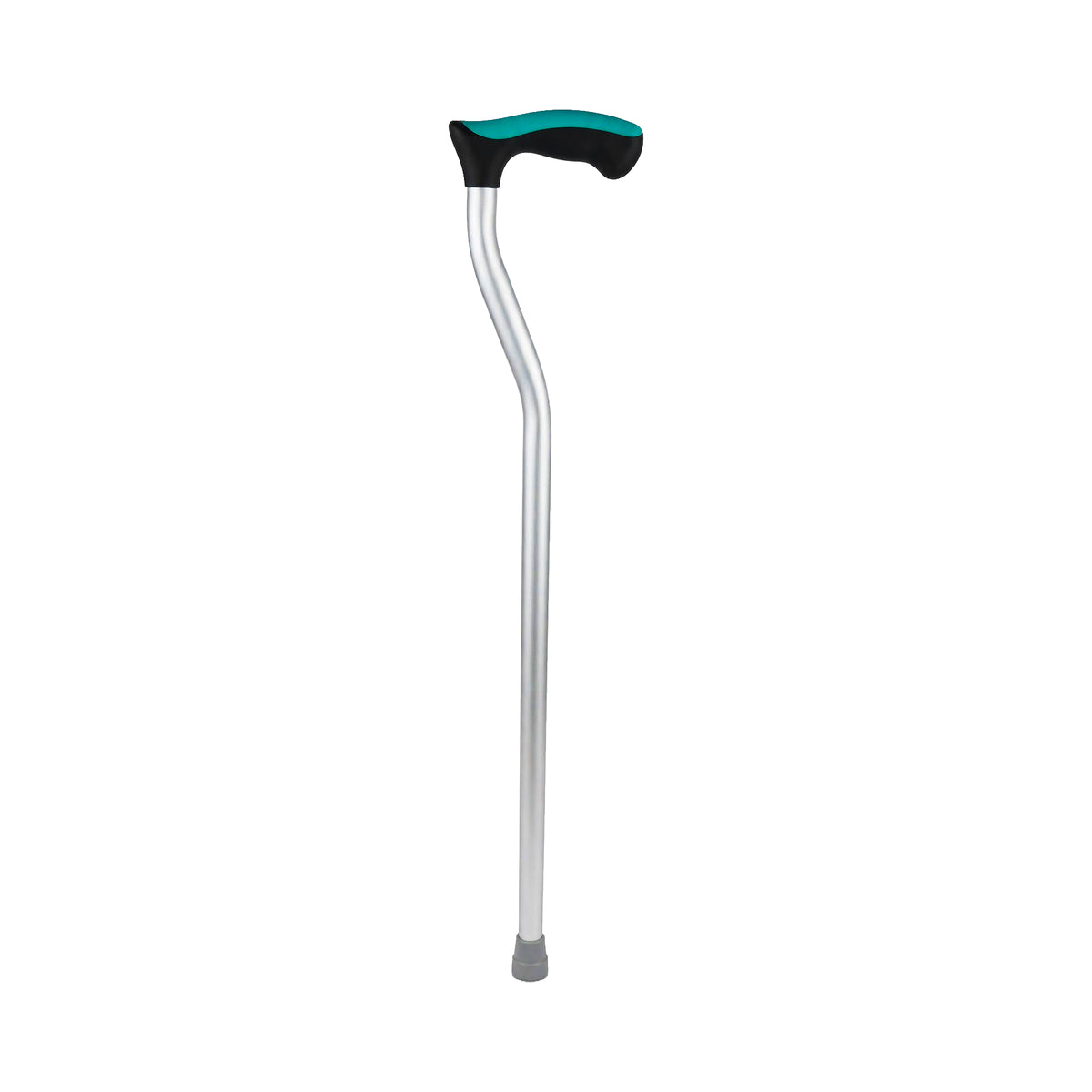 32559-Tynor Walking Stick With Soft Handle-L07 Silver +1