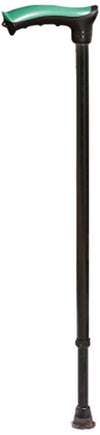 Tynor Walking Stick With Soft Handle-L07 Silver