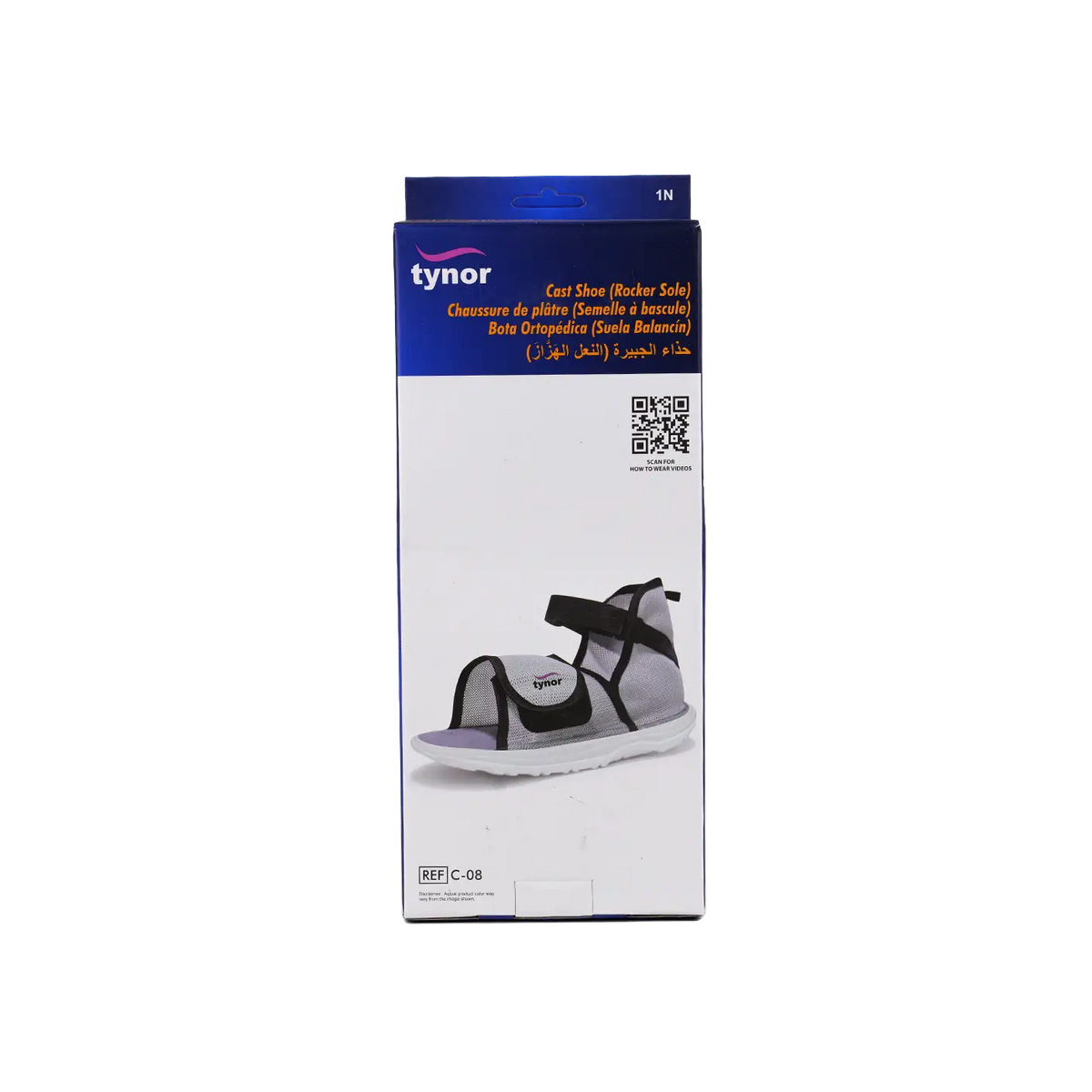 25856-Tynor Cast Shoe Rocker Sole-C08 S