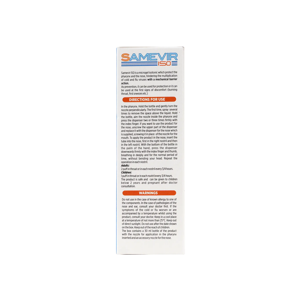 32588-Samevir Throat & Nasal Spray 30Ml +1