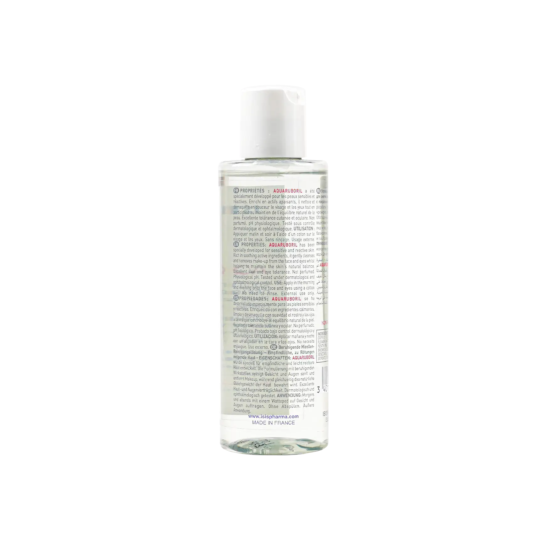 ISIS Aquaruboril Make-Up Remover 100ml