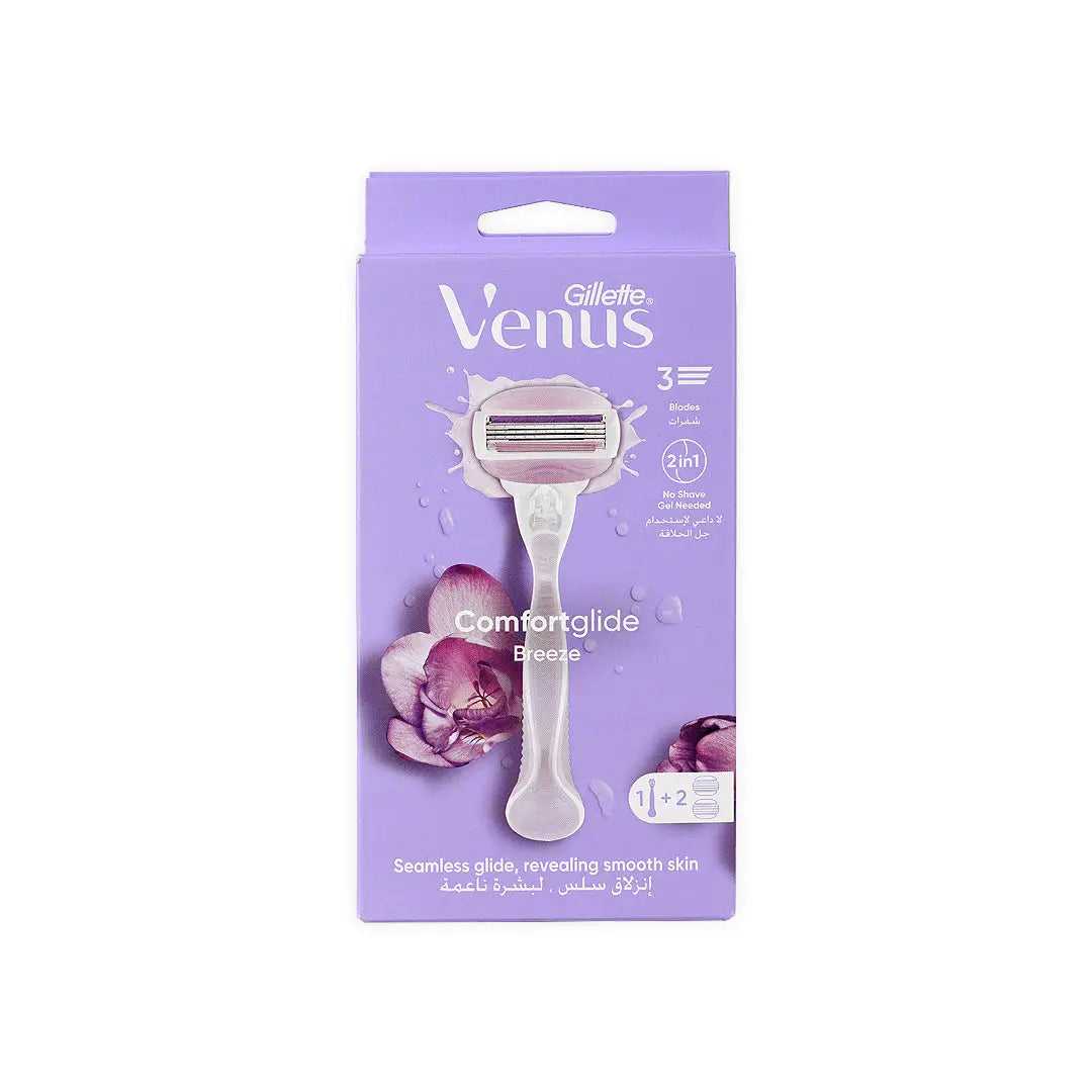 32610-Gillette Venus Breez Handle+2Pcs Refills-640524