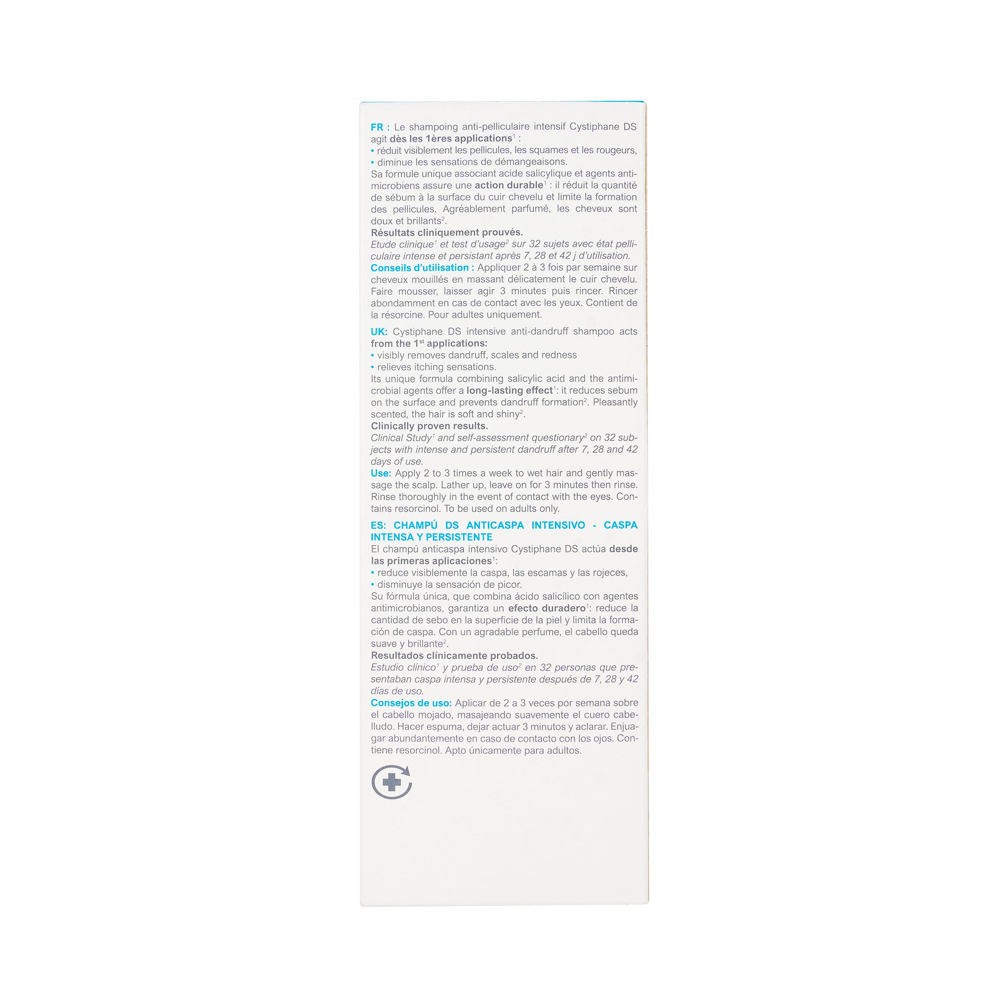 32619-Cystiphane Intensive Anti-Dandruff Shampoo-Ds +3