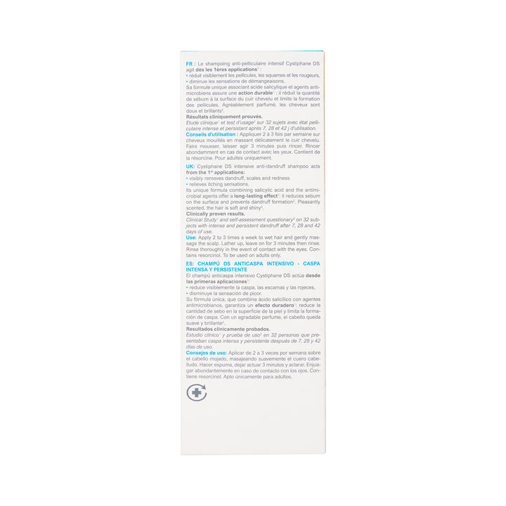 32619-Cystiphane Intensive Anti-Dandruff Shampoo-Ds +3