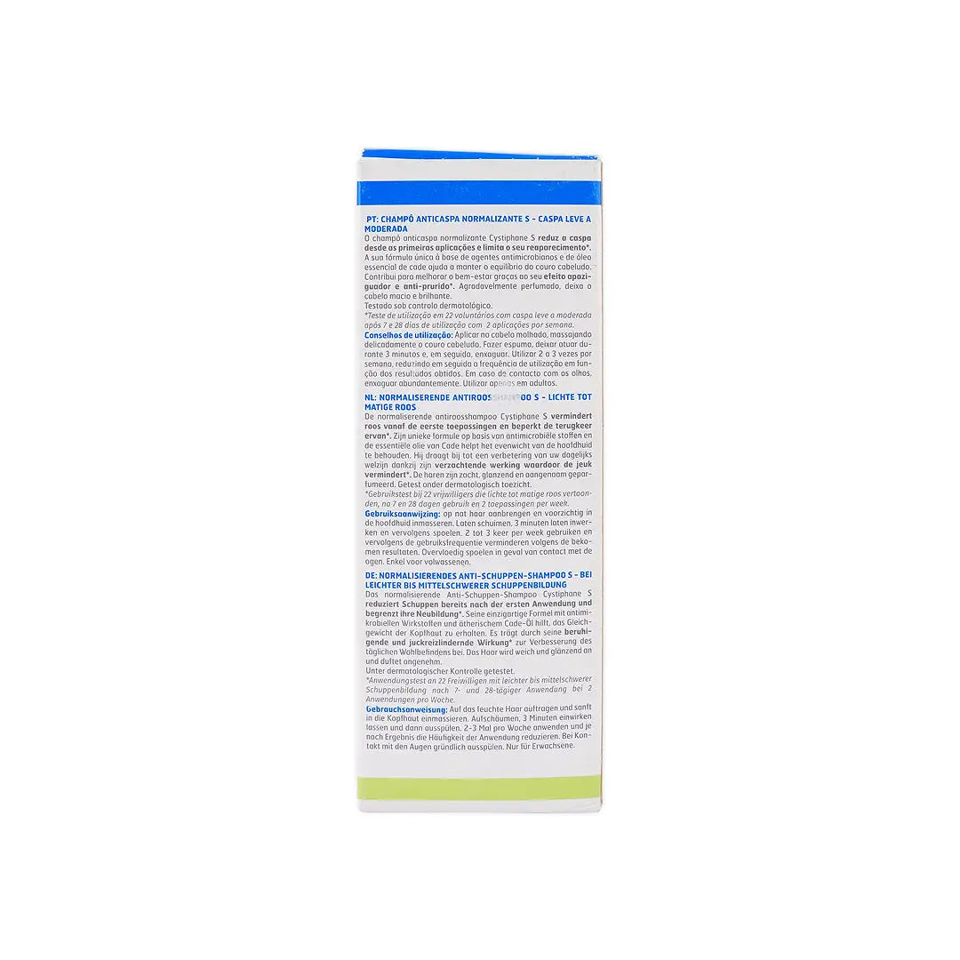 CYSTIPHANE NORMALIZING ANTI-DANDRUFF SHAMPOO-S