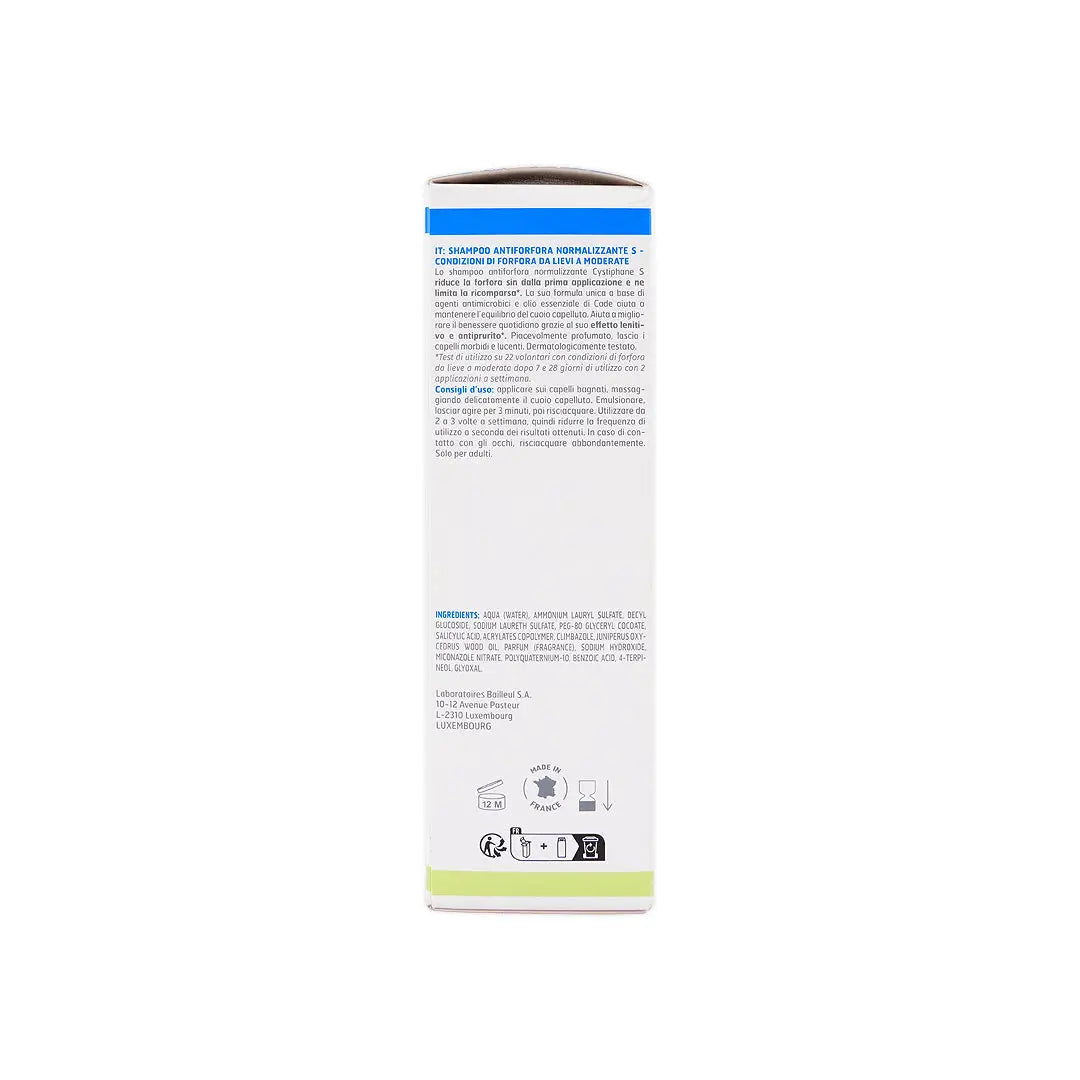 CYSTIPHANE NORMALIZING ANTI-DANDRUFF SHAMPOO-S