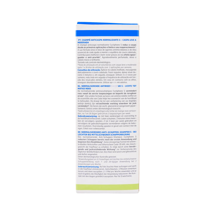 32620-Cystiphane Normalizing Anti-Dandruff Shampoo-S +4