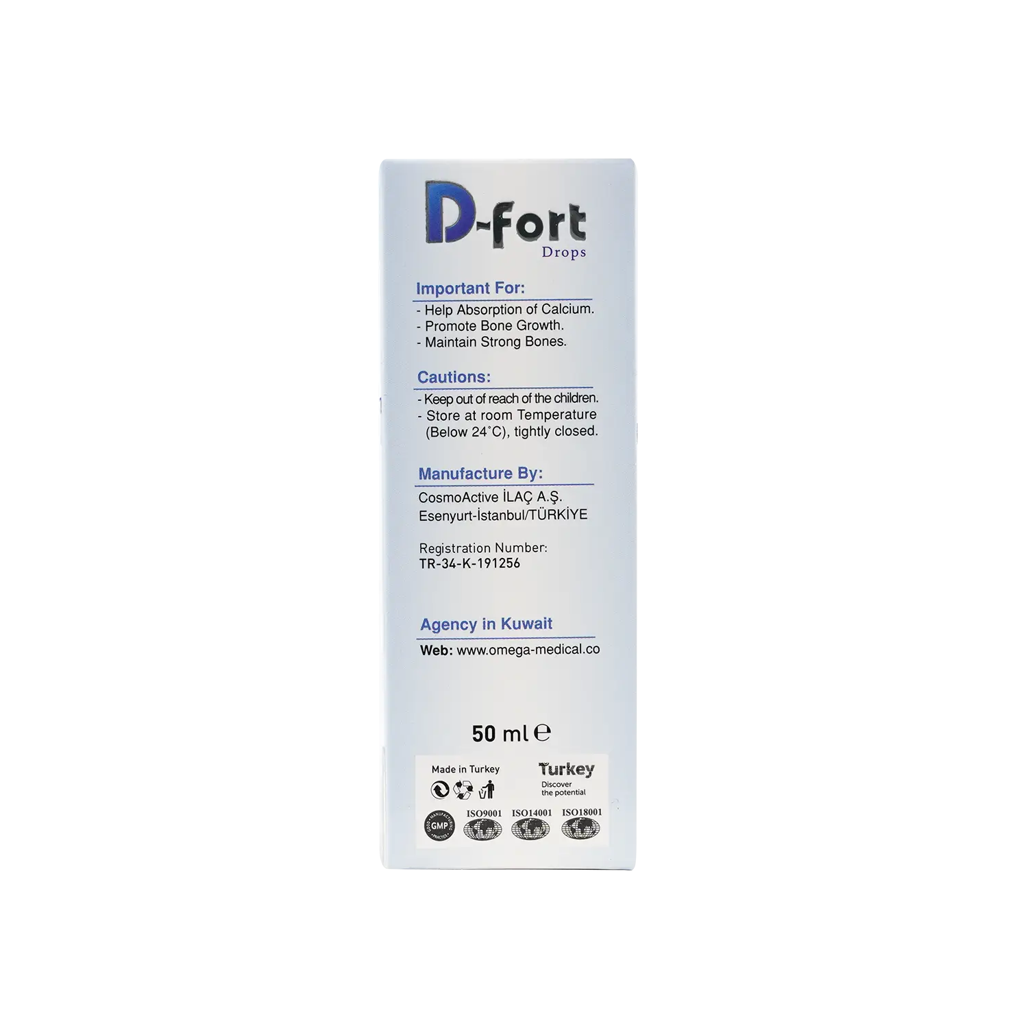 Vit D-Fort Drops 50Ml