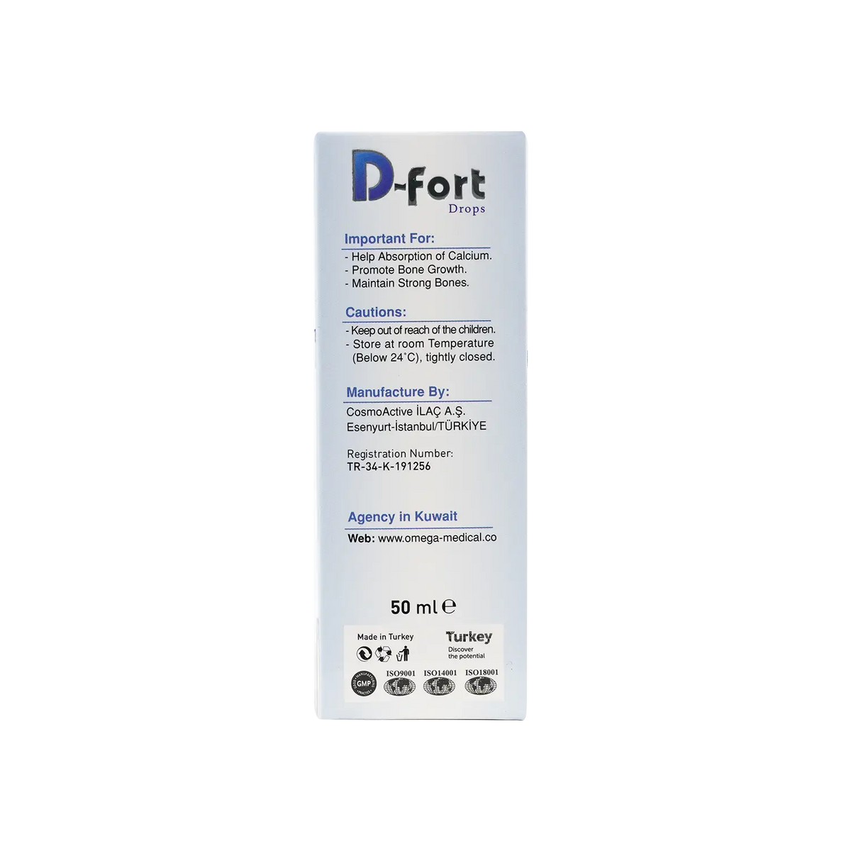 32633-Vit D-Fort Drops 50Ml +1
