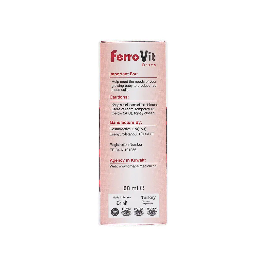Ferro Vit Drops 50Ml