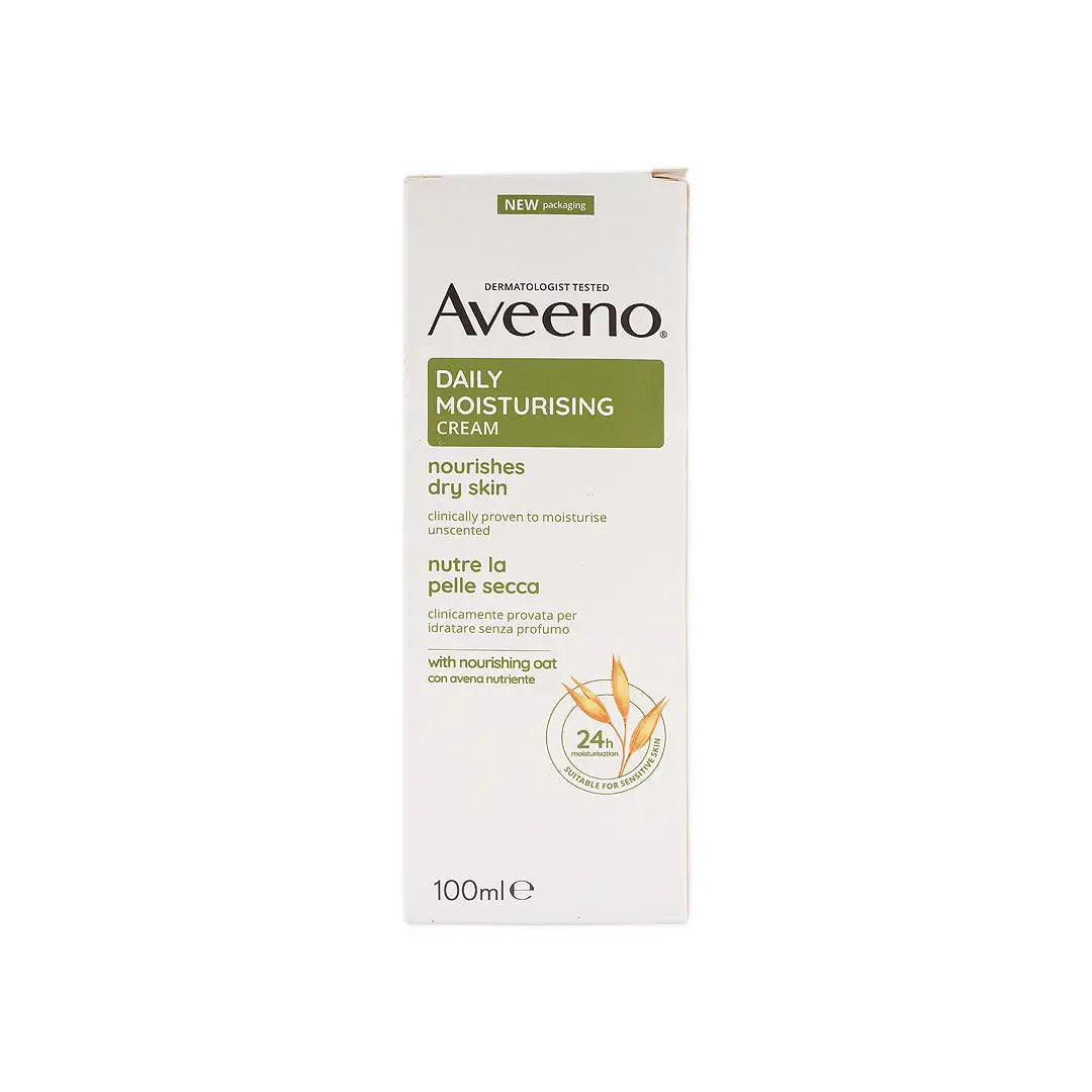 32696-Aveeno Daily Moisturising Cream 100Ml +6