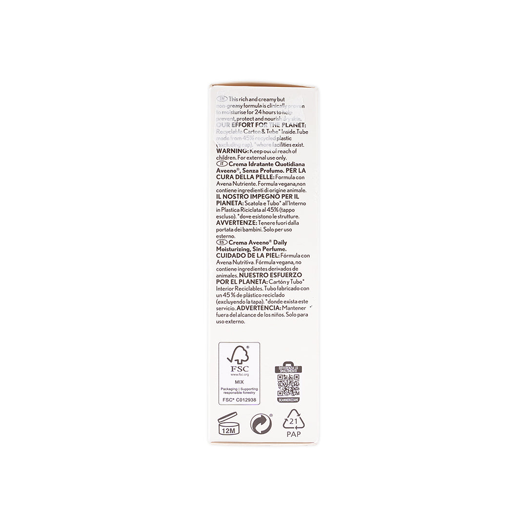AVEENO DAILY MOISTURISING CREAM 100ML