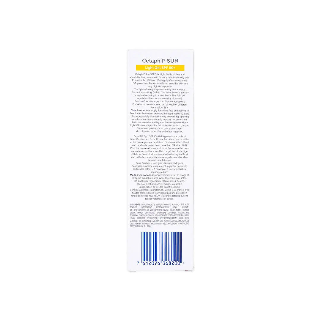 Cetaphil Sun SPF50+ Light Gel 100Ml