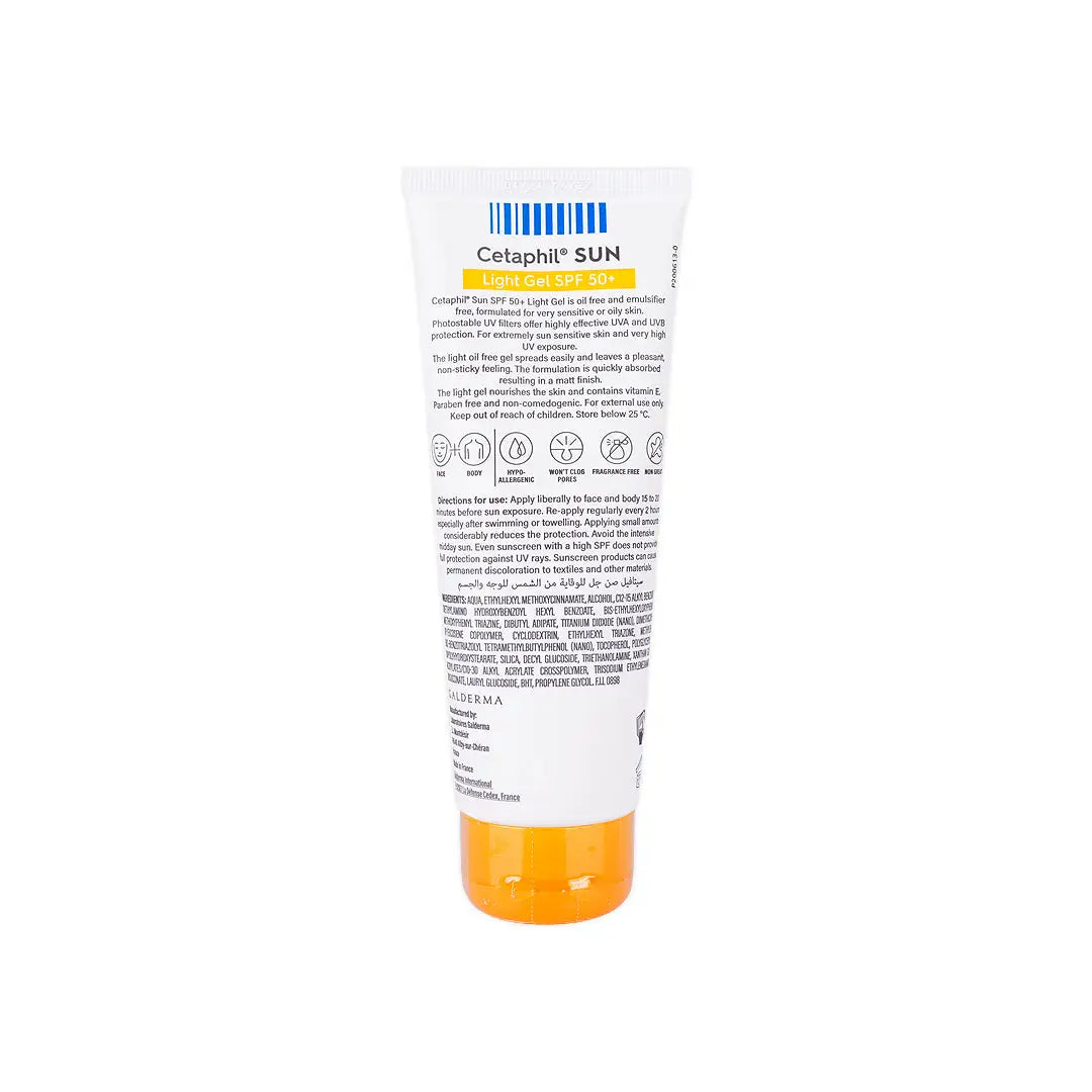 Cetaphil Sun SPF50+ Light Gel 100Ml