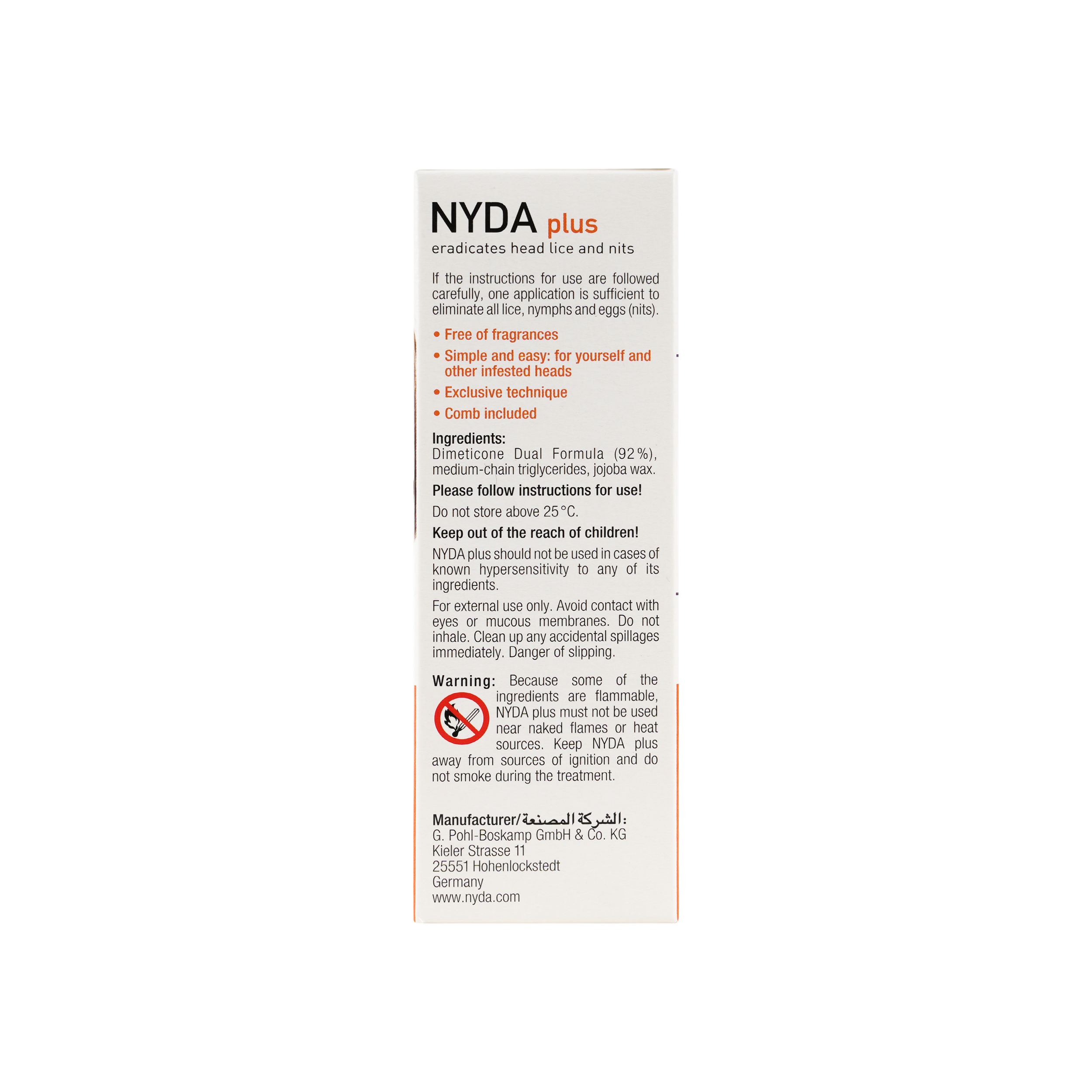 NYDA PLUS LICE 100ML