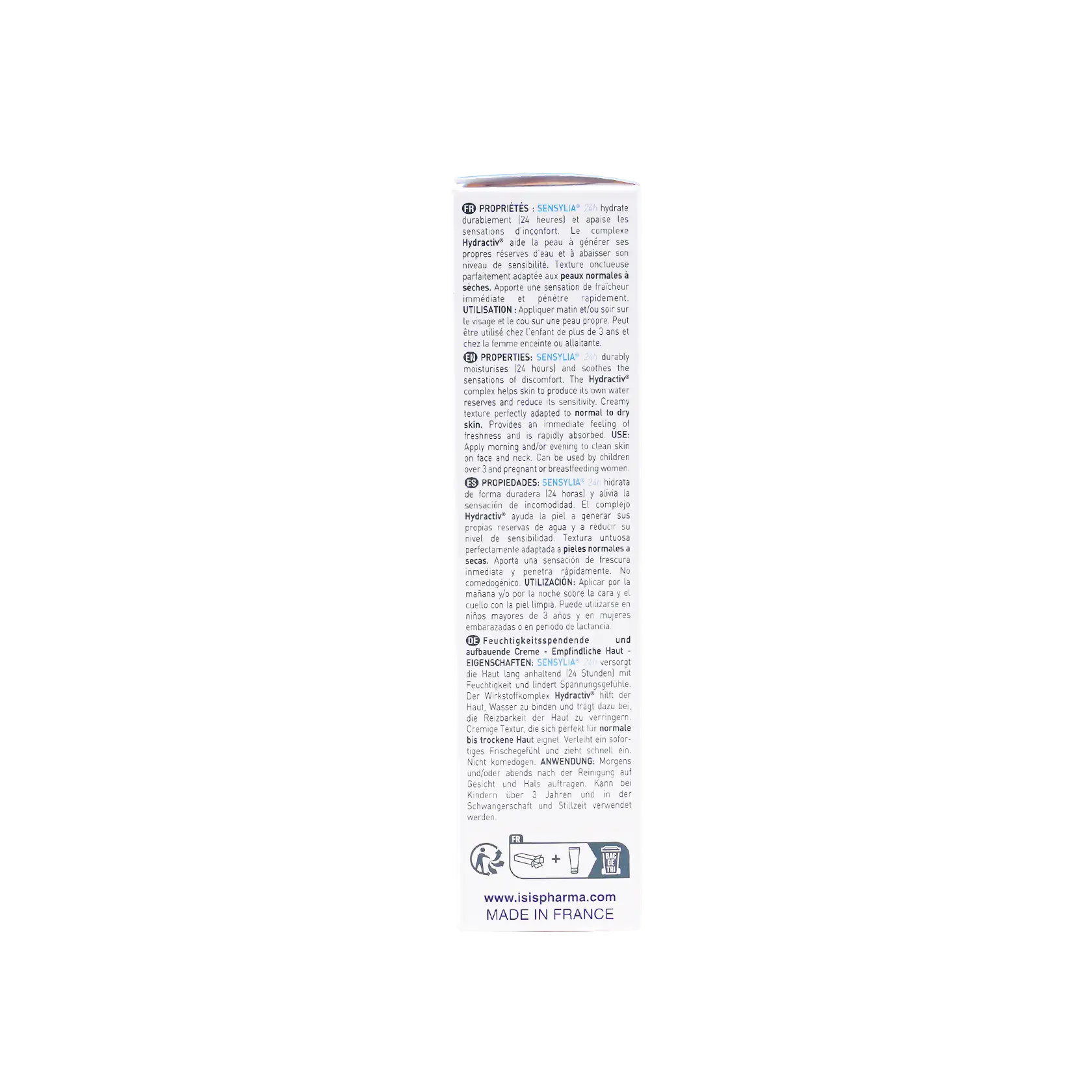 ISIS Sensylia 24h Fortifying Moisturising Cream 40ml