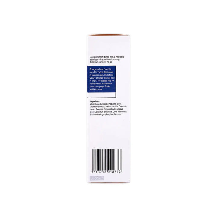 32779-Lucovit Otixyl Ear Spray 20Ml +6
