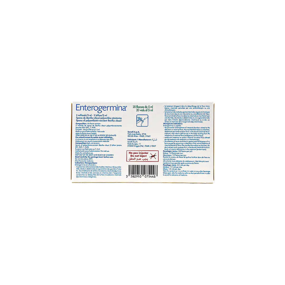 32815-Enterogermina Oral Susp 20Vials +3