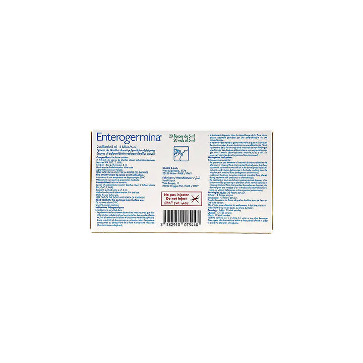 32815-Enterogermina Oral Susp 20Vials +3