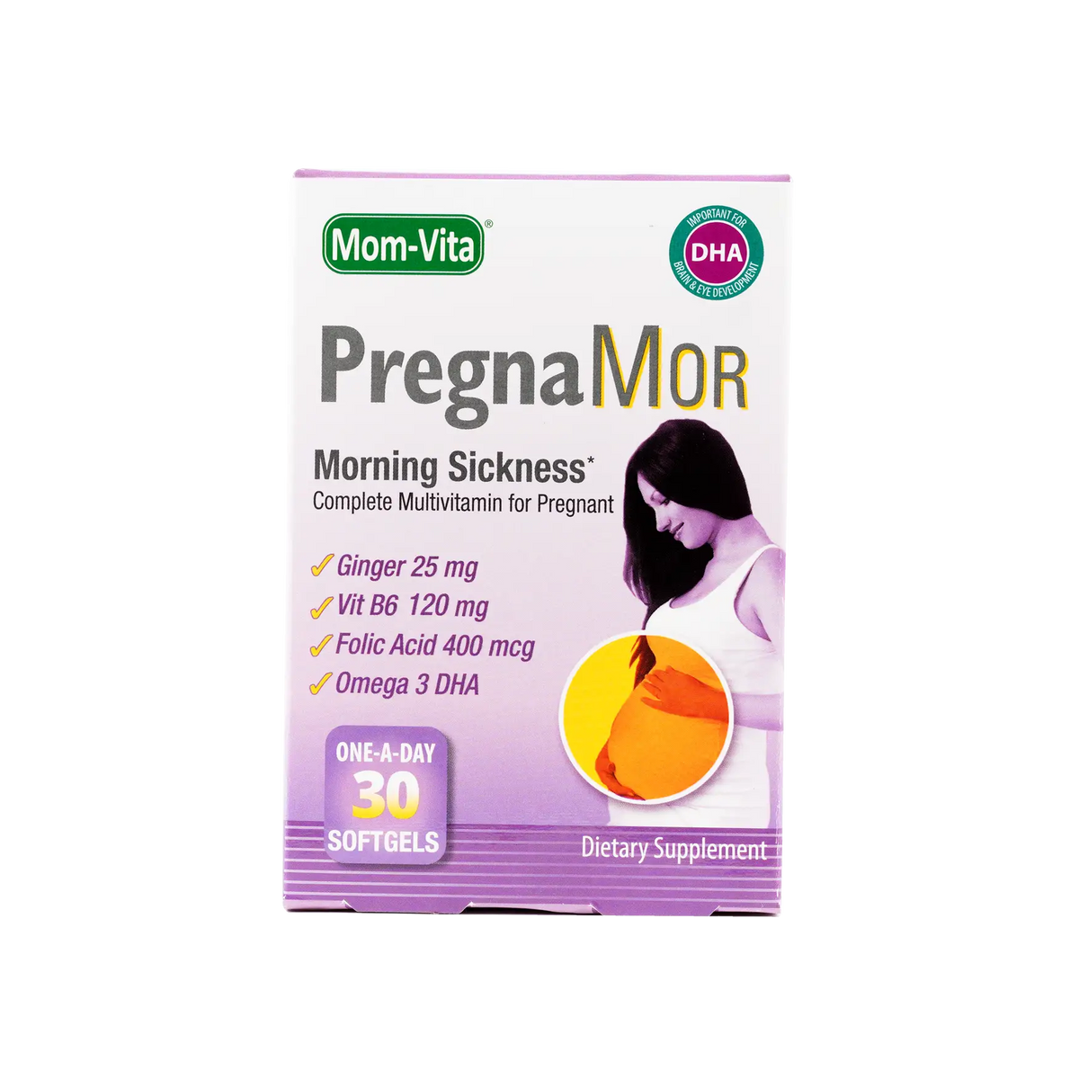 32820-Mom-Vita Pregnamor 30 Soft Gels