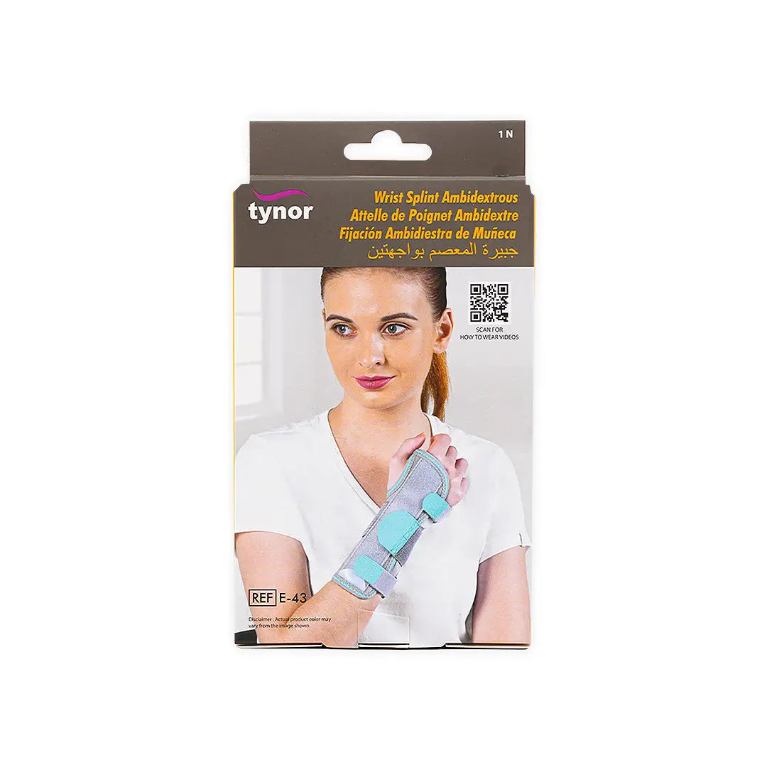 32828-Tynor Wrist Splint Ambidextrous-E43 M