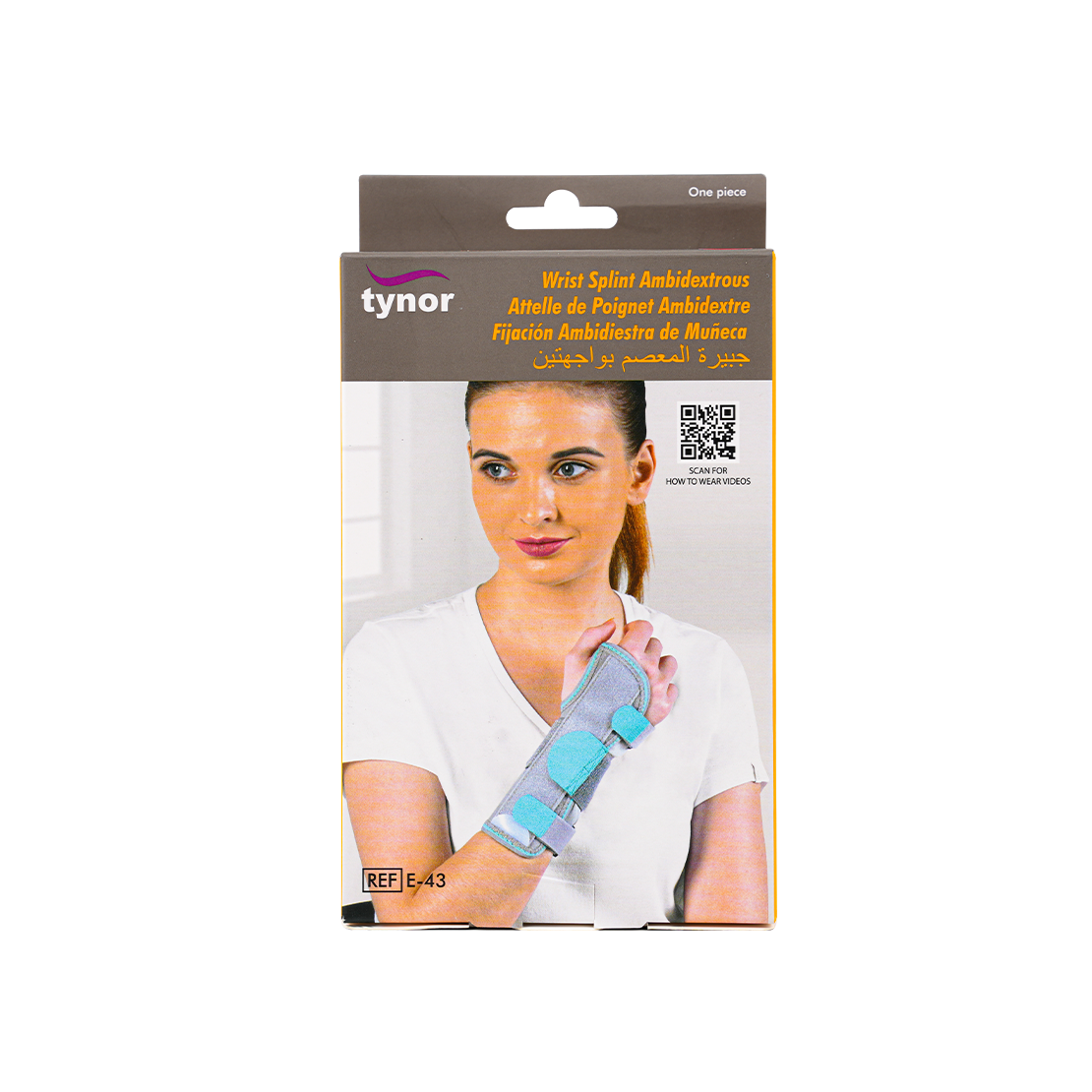 Tynor Wrist Splint Ambidextrous-E43 L