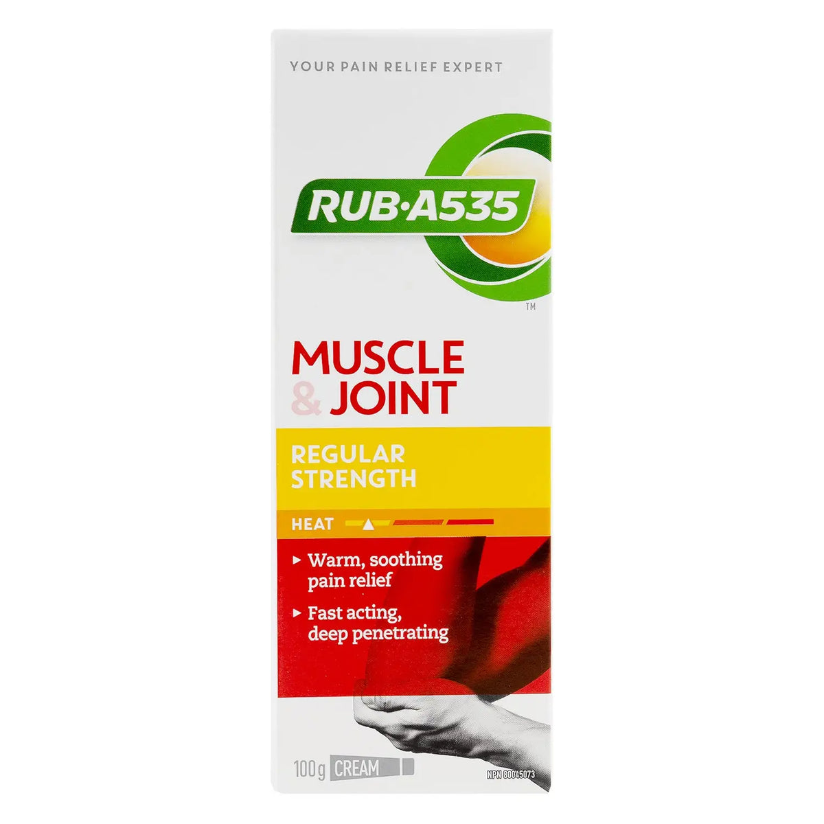 32836-Rub-A535 Muscle & Joint Cream 100gm - Heat