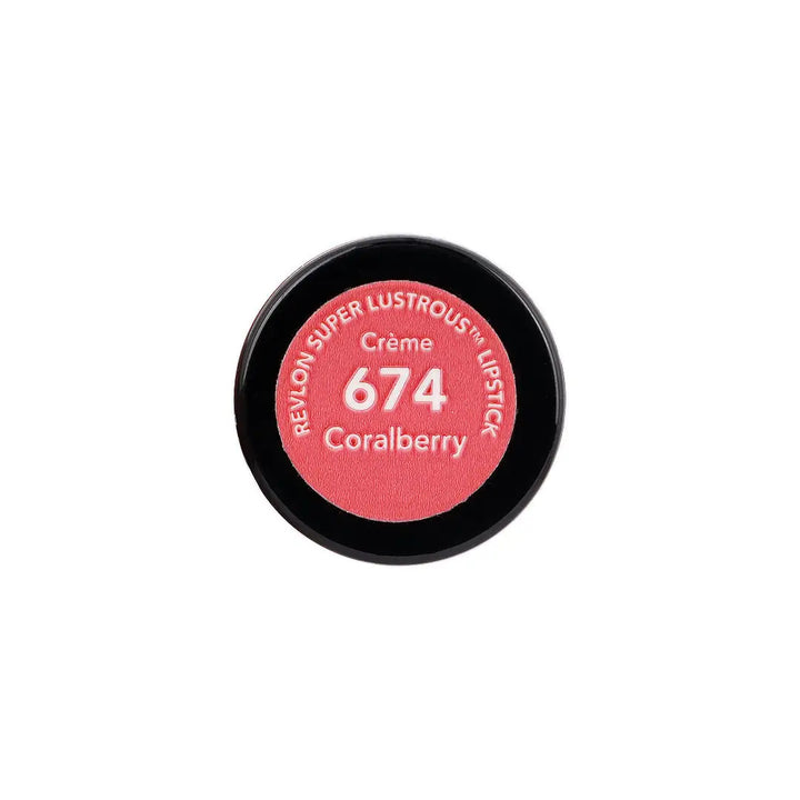 32840-Revlon Super Lustrous Lipstick - 674 Coralberry +3
