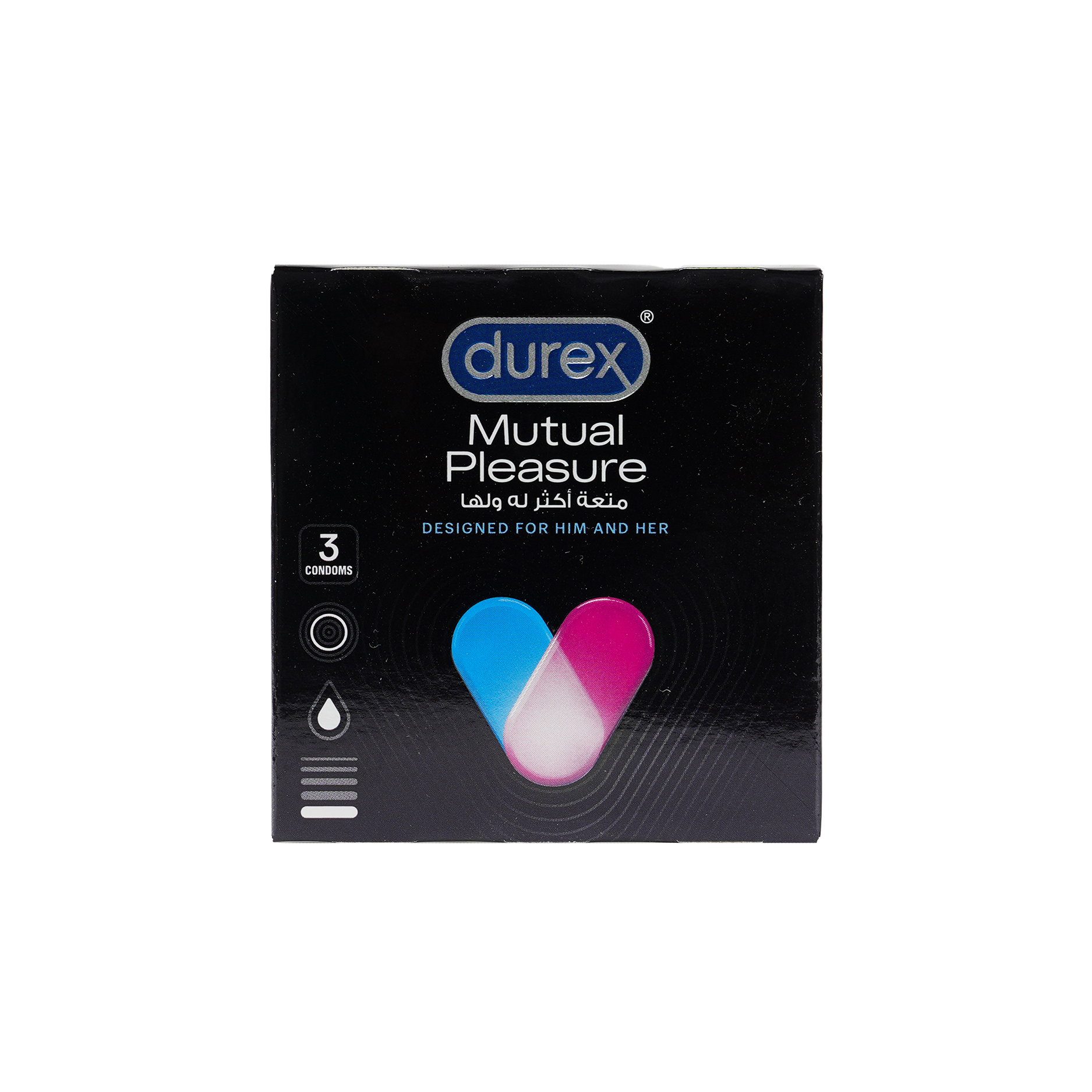 DUREX CONDOM MUTUAL PLEASURE 3S