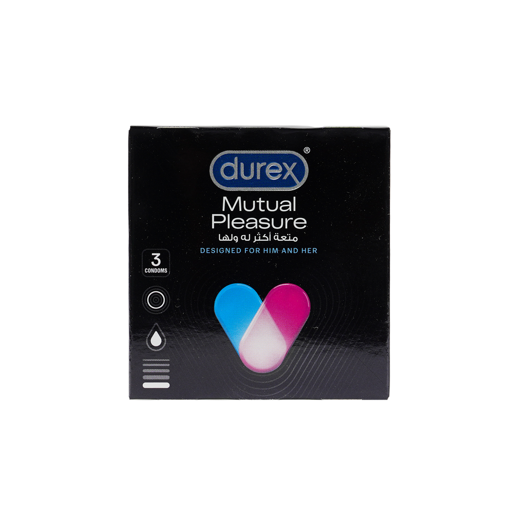 DUREX CONDOM MUTUAL PLEASURE 3S