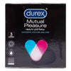 DUREX CONDOM MUTUAL PLEASURE 3S