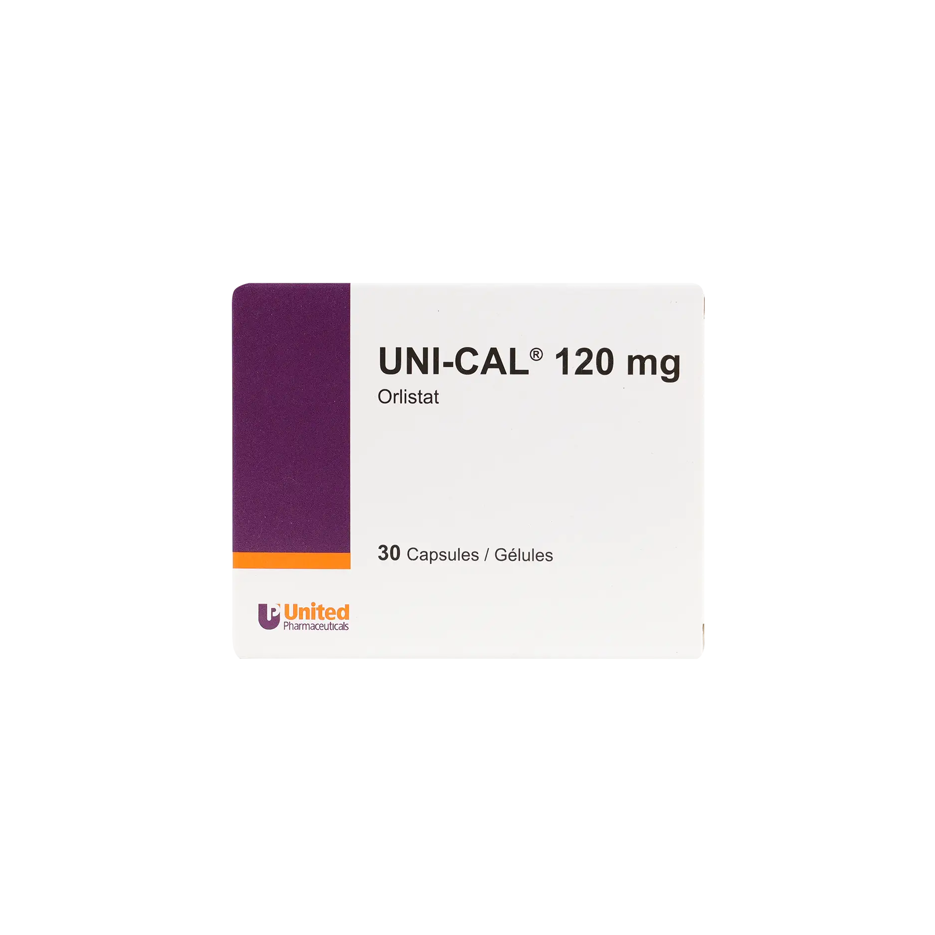 UNI-CAL ORLISTAT 120MG 30 CAPSULES