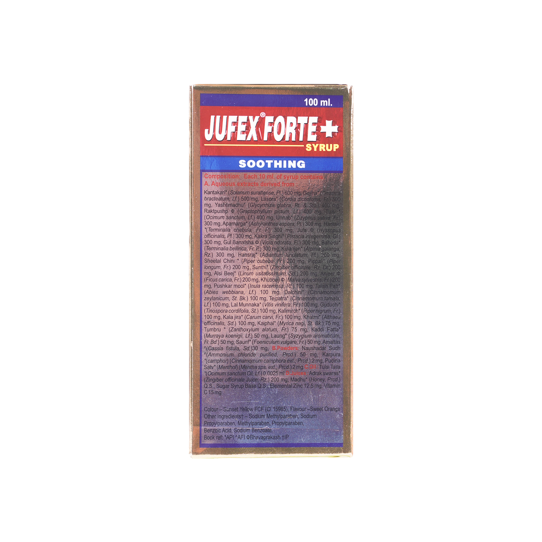 JUFEX FORTE SYRUP 100ML