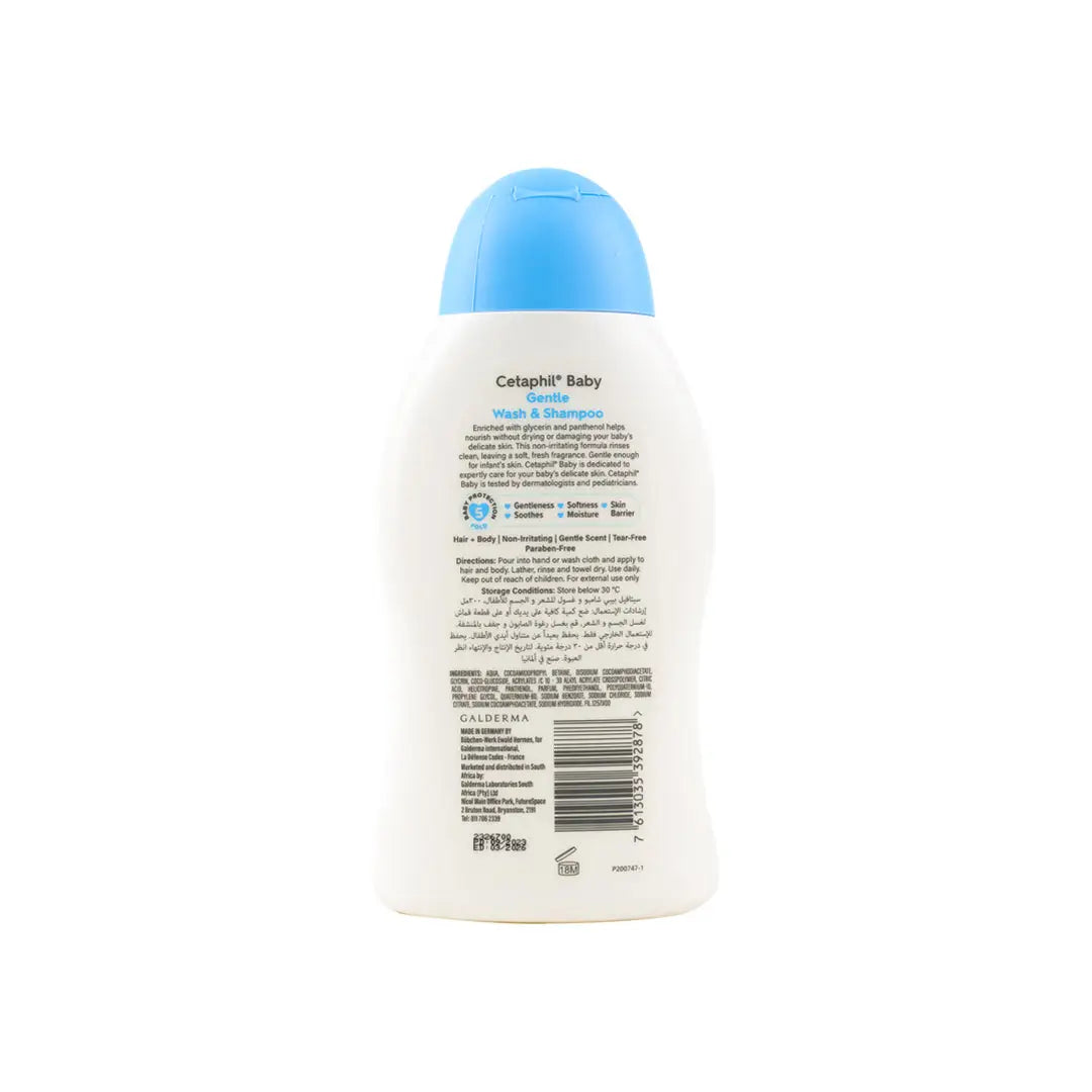 Cetaphil Baby Gentle Wash & Shampoo 300Ml