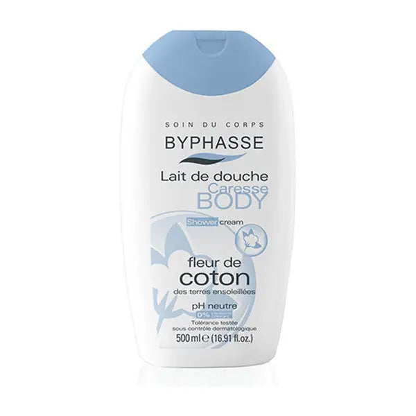 33302-Byphasse Body Shower Cream Cotton 500Ml