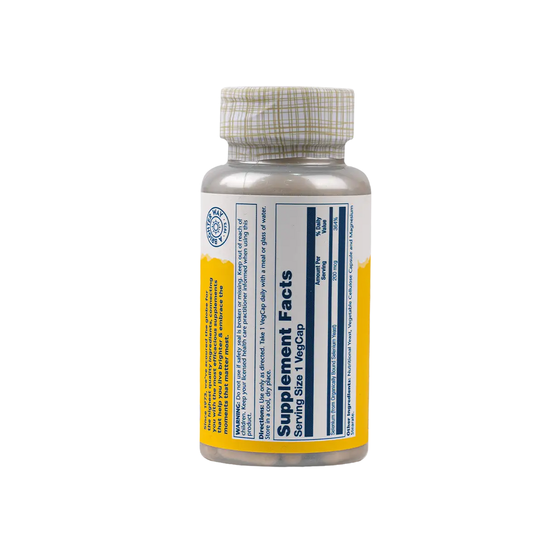 33357-Solaray Selenium 200mcg 100vegcap +1