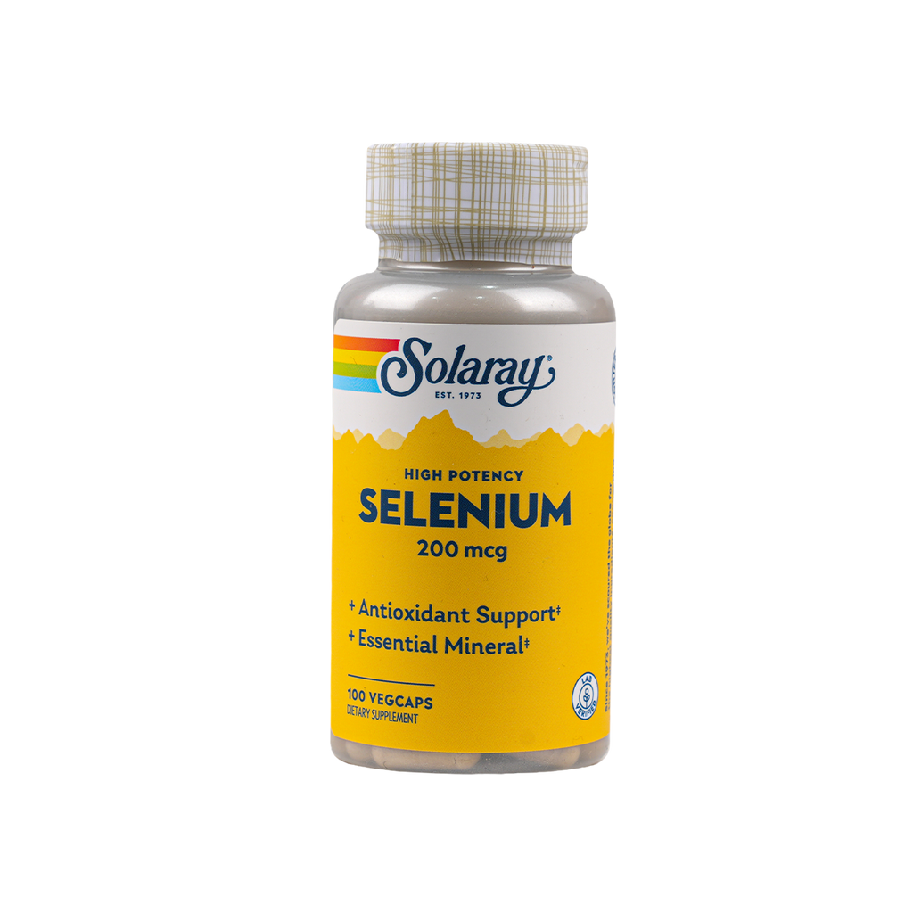 Solaray Selenium 200mcg 100vegcap