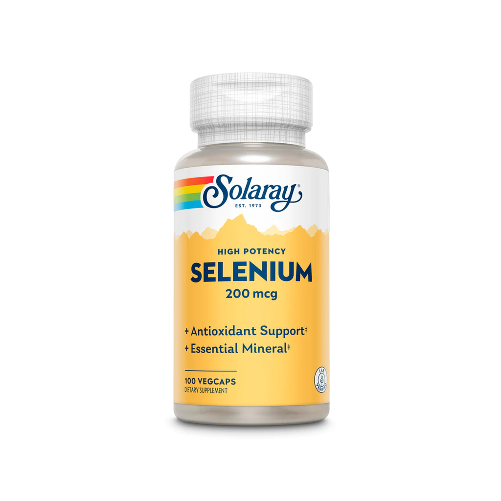 Solaray Selenium 200mcg 100vegcap