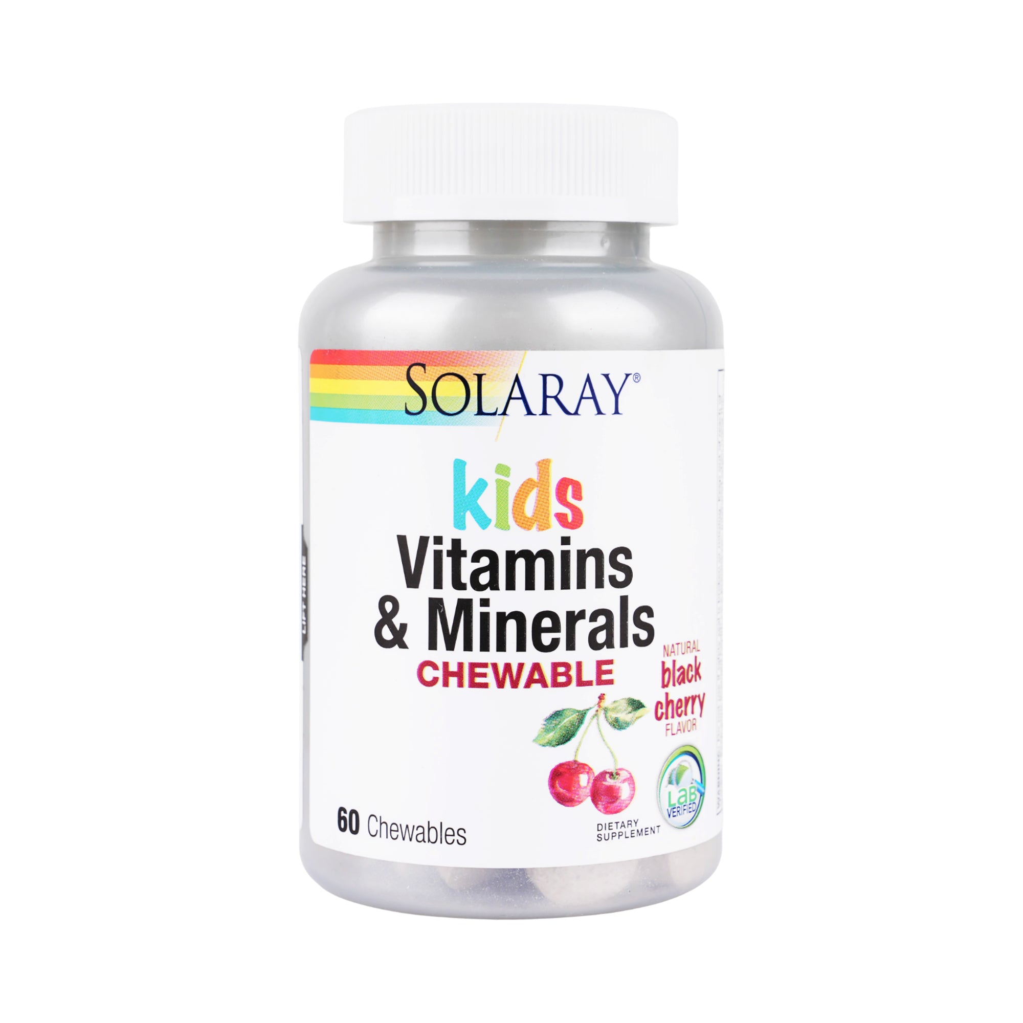 33358-Solaray Kids Vitamins & Minerals 60Chewables