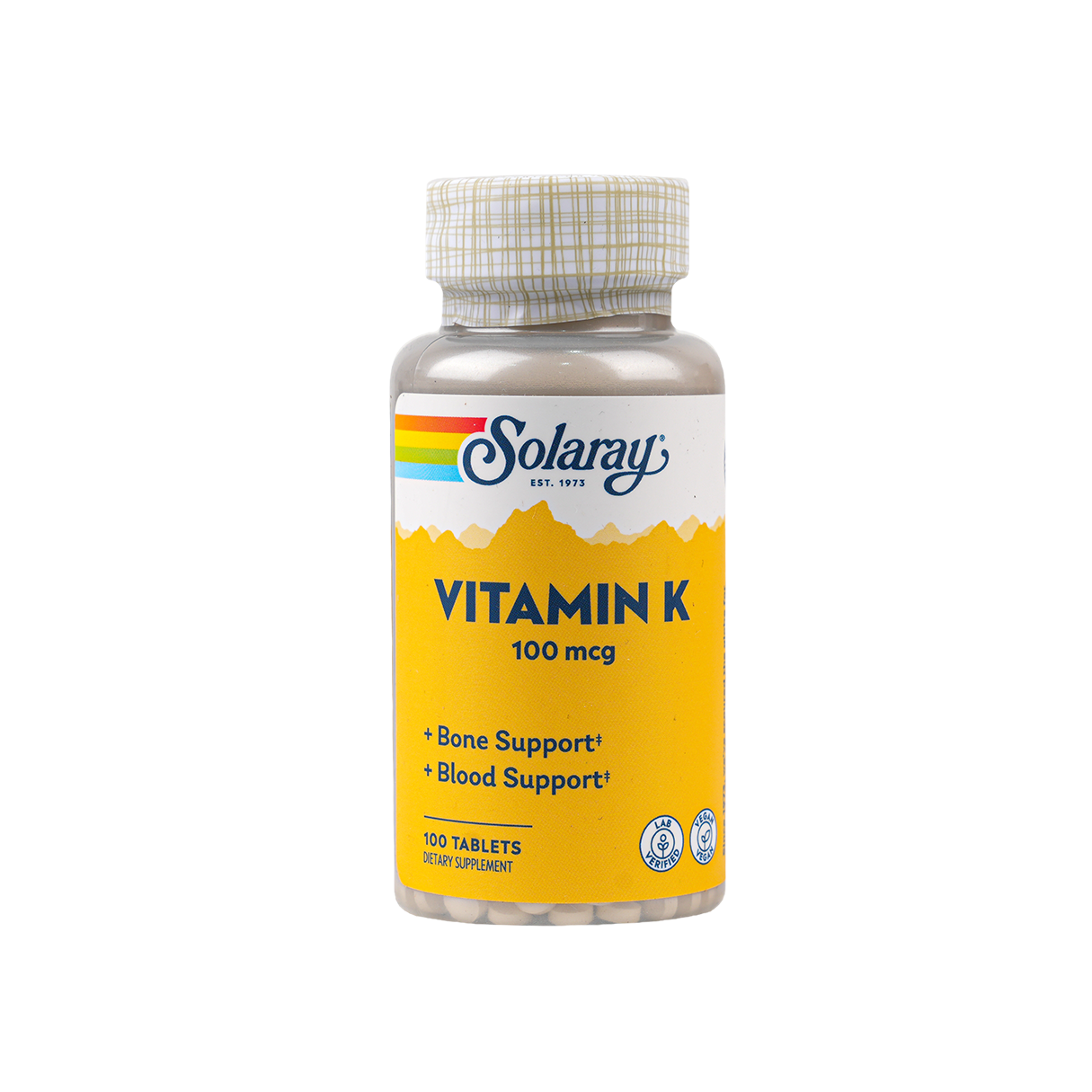 SOLARAY VITAMIN - K 100MCG 100TAB