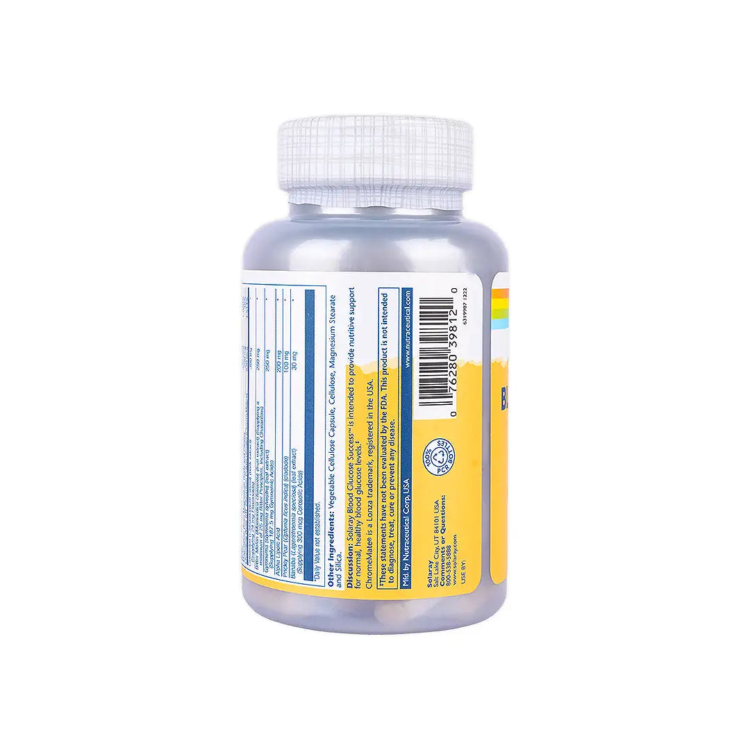 Solaray Blood Glucose Success 90 vegcap +2