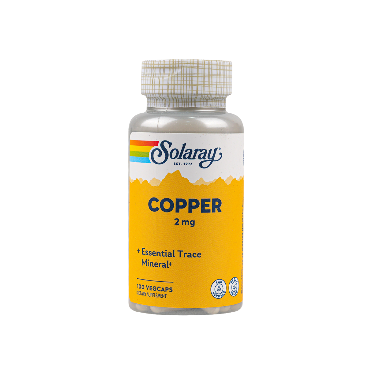 Solaray Copper 2mg 100vegcap