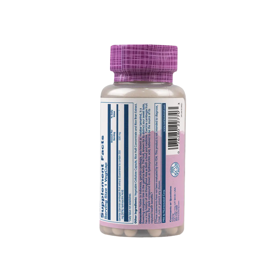 33369-Solaray Garcinia Cambogia 500mg 60vegcap +2