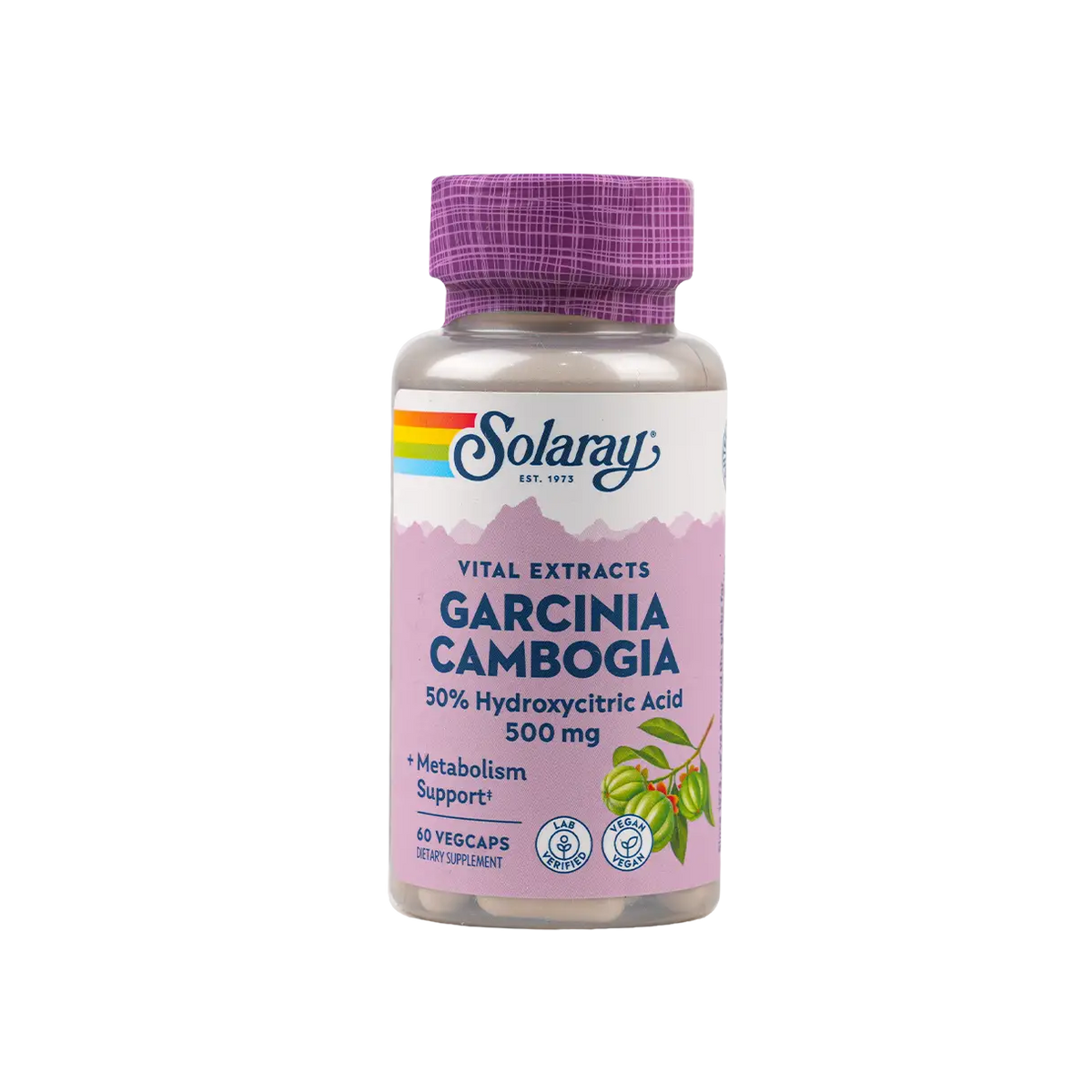 33369-Solaray Garcinia Cambogia 500mg 60vegcap