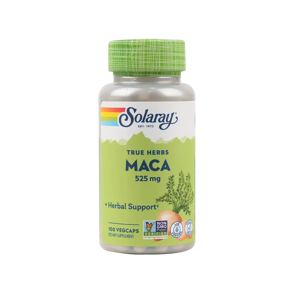 33374-Solaray Maca 525Mg 100 Vegcaps
