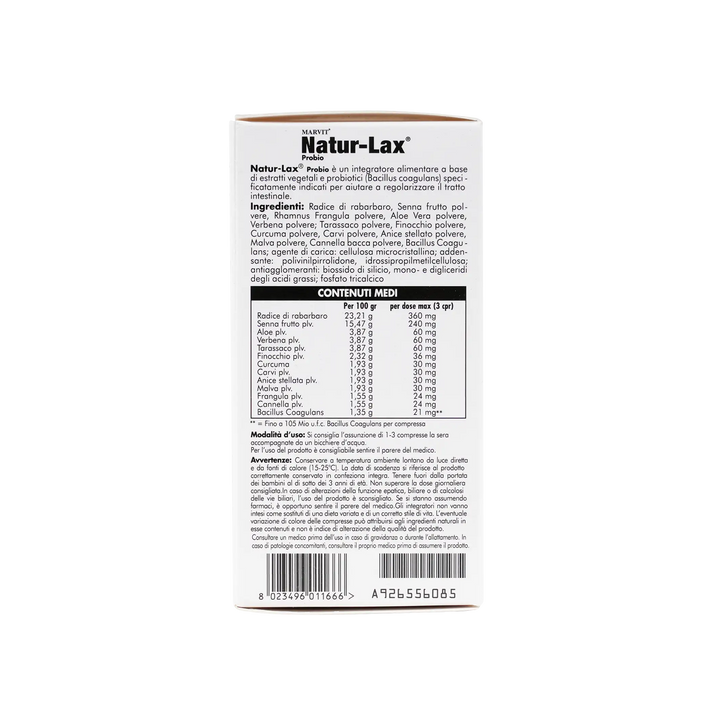 33403-Marvit Natur-Lax 60 Tablets +2