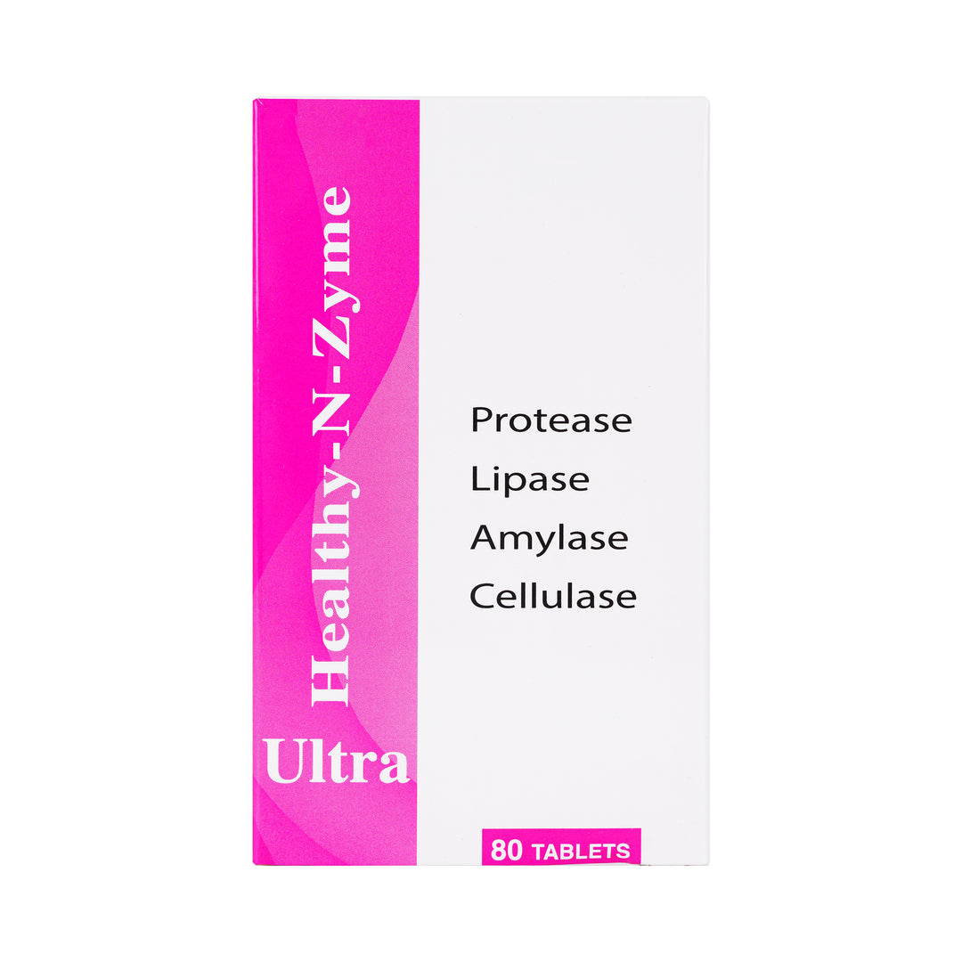 33568-Ultra Health N Zyme 80 Tablets +6